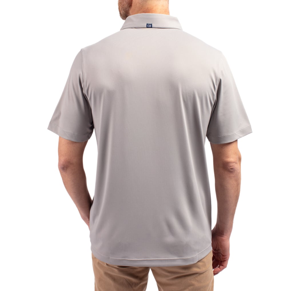  NC State Wolfpack Cutter & Buck Forge Eco Stretch Recycled Polo - Gray
